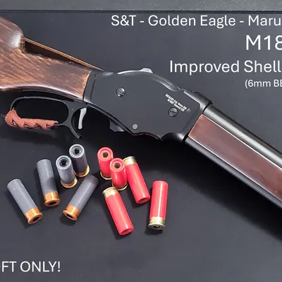 S&T/Golden Eagle/Marushin M1887 (6mm BB) – Bộ Shell Cải Tiến – Airsoft – Free