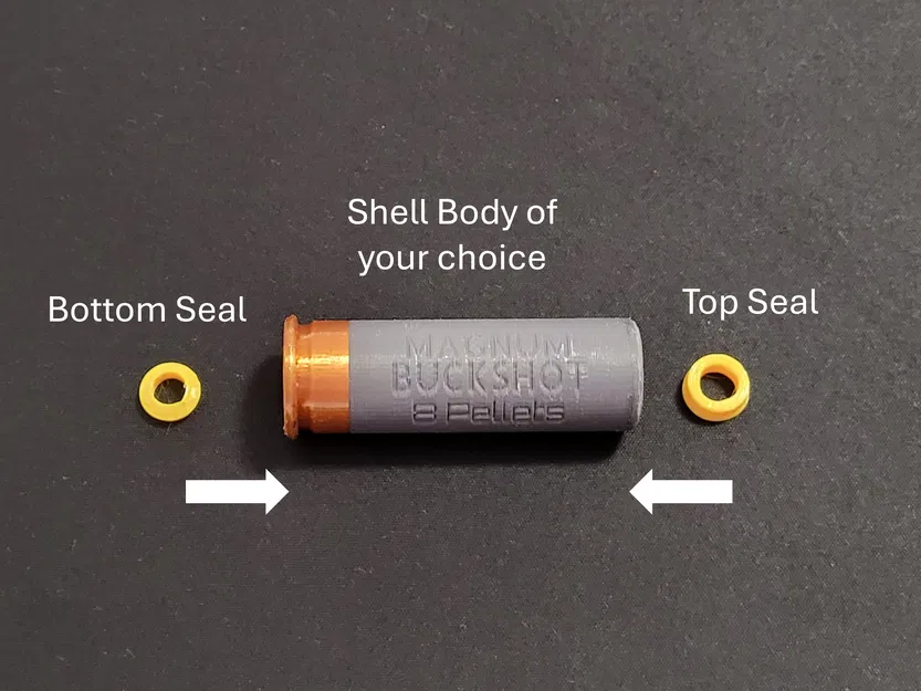 S&T/Golden Eagle/Marushin M1887 (6mm BB) – Bộ Shell Cải Tiến – Airsoft – Free - Image 5