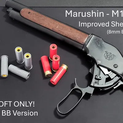 Marushin M1887 (BB 8mm) - Bộ Shell Cải Tiến - Airsoft - Tải Miễn Phí