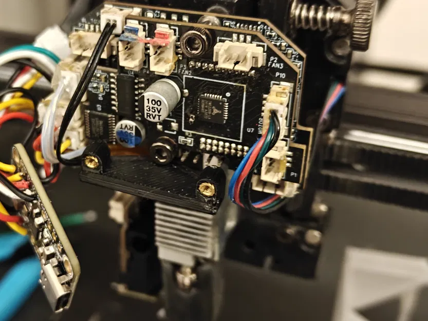 Ngàm low mount 1 ốc tối giản cho Eddy-NG trên Sovol SV08 - Image 5