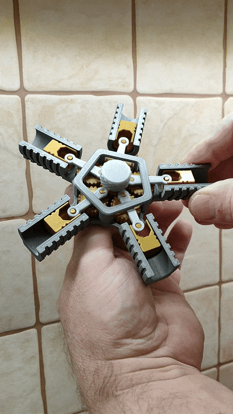 Engine Fidget – Đồ chơi fidget động cơ 5 piston - Image 2