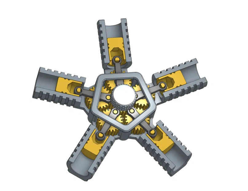 Engine Fidget – Đồ chơi fidget động cơ 5 piston - Image 3