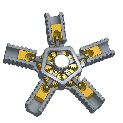 Engine Fidget – Đồ chơi fidget động cơ 5 piston