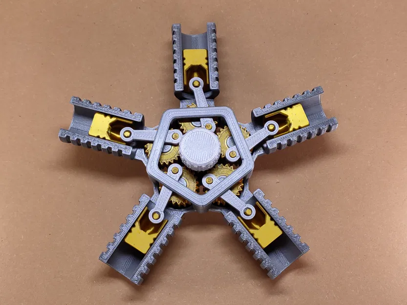 Engine Fidget – Đồ chơi fidget động cơ 5 piston - Image 4