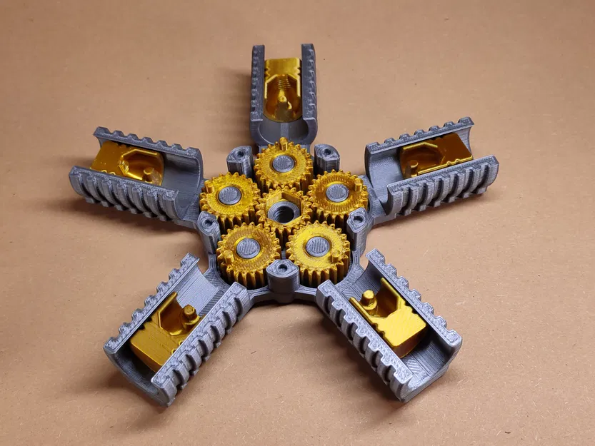 Engine Fidget – Đồ chơi fidget động cơ 5 piston - Image 6