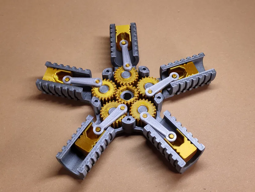 Engine Fidget – Đồ chơi fidget động cơ 5 piston - Image 7