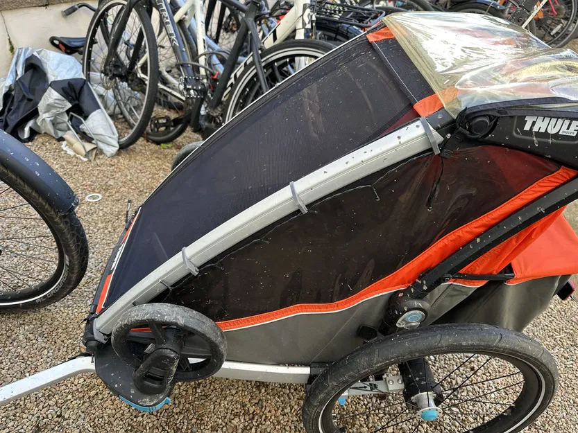 Bộ ngàm đỡ đèn cho Thule chariot (lights suports) - Image 2