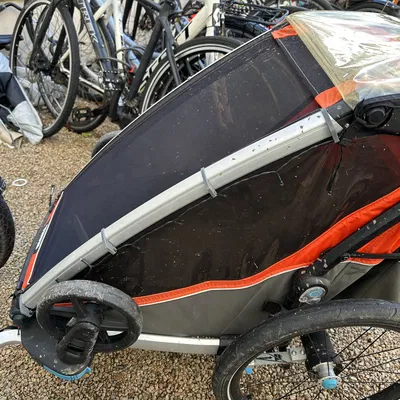 Bộ ngàm đỡ đèn cho Thule chariot (lights suports)