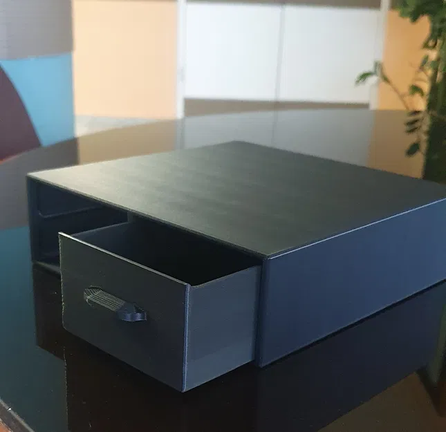 Hộp Kê Màn Hình 20x20x6cm Có 2 Ngăn Kéo - Image 2