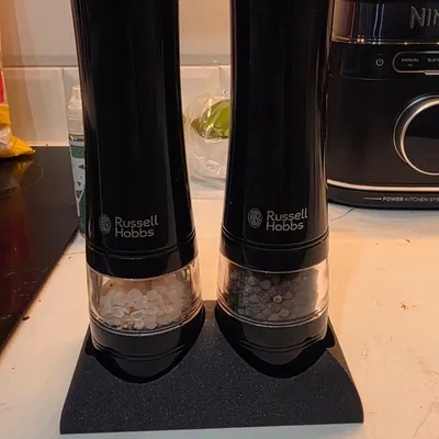 Đế đôi cho máy xay muối & tiêu điện (Dual Electric Salt & Pepper Grinder Stand)