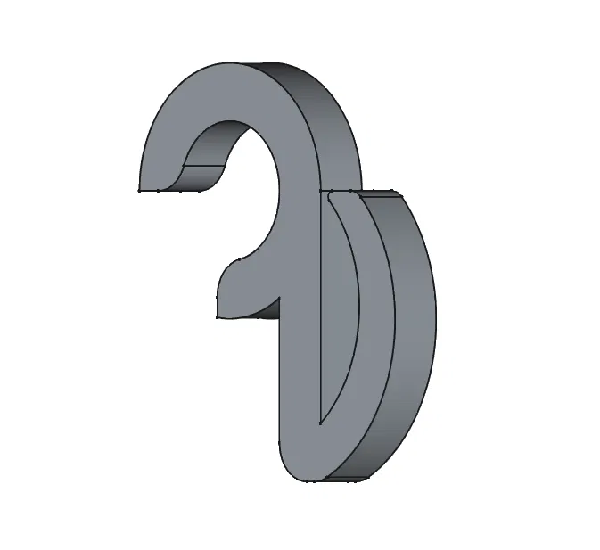 Kẹp treo dây đèn cho hàng rào lưới thép Doppelstabmatten (Fairylights Clip) - Image 3