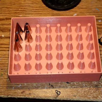 Hộp Organizer Đựng Đầu Bắt Kem Trang Trí Bánh (Piping Tip Organizer Case)