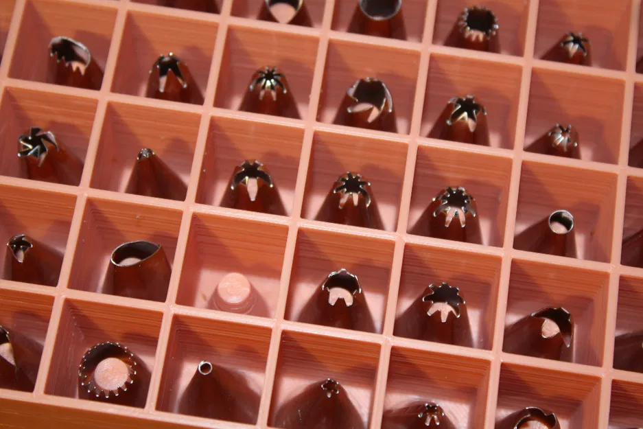 Hộp Organizer Đựng Đầu Bắt Kem Trang Trí Bánh (Piping Tip Organizer Case) - Image 7