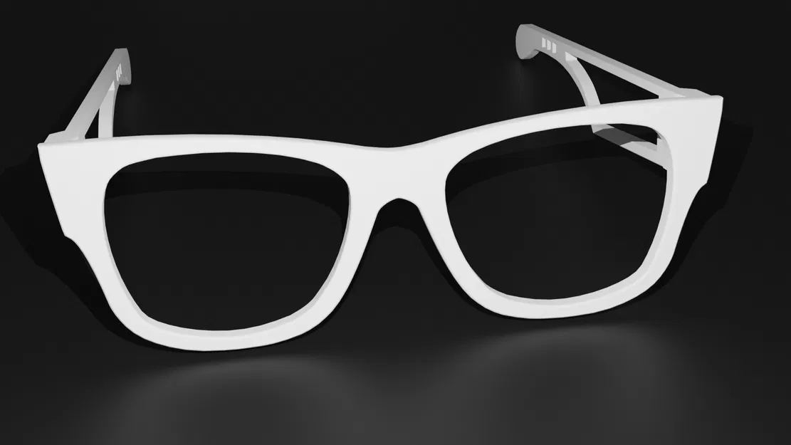 Kính mát Wayfarer (Wayfarer Sunglasses) in 3D bấm khớp - Image 3