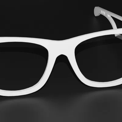 Kính mát Wayfarer (Wayfarer Sunglasses) in 3D bấm khớp