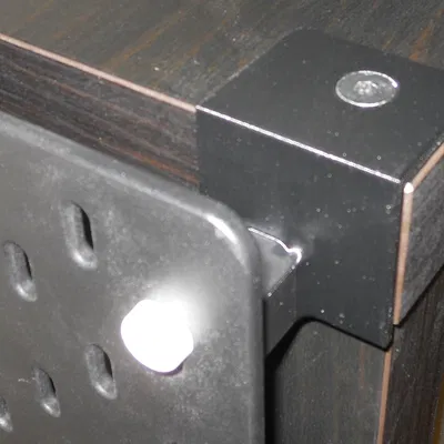 Bracket IKEA Kallax cho Skadis Peg Board