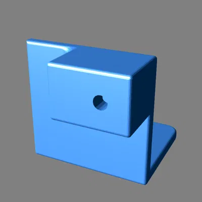 Bracket IKEA Kallax cho Skadis Peg Board