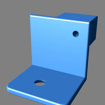 Bracket IKEA Kallax cho Skadis Peg Board