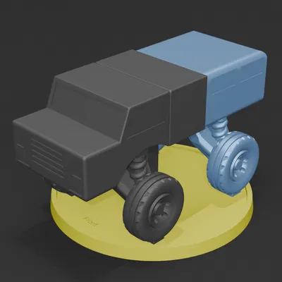 Xe Crash Derby Custom Dạng Module (Modular)