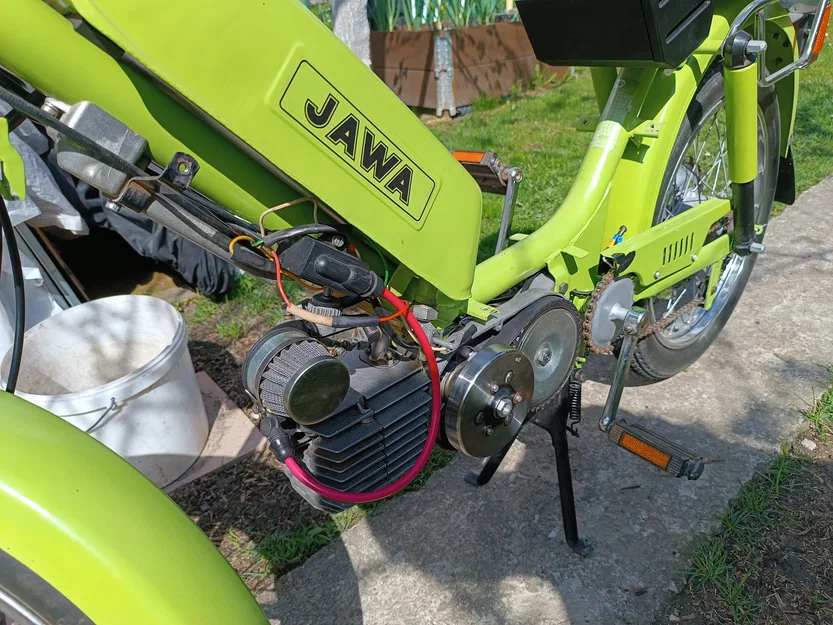 Babetta – bộ chuyển (redukcia) gắn carburetor từ Pionier - Image 3