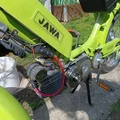Babetta – bộ chuyển (redukcia) gắn carburetor từ Pionier - Thumbnail 3