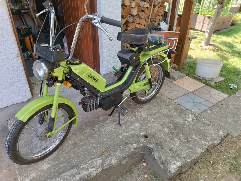 Babetta 210 držiak smeroviek (pát/giá đỡ xi-nhan) - Image 2