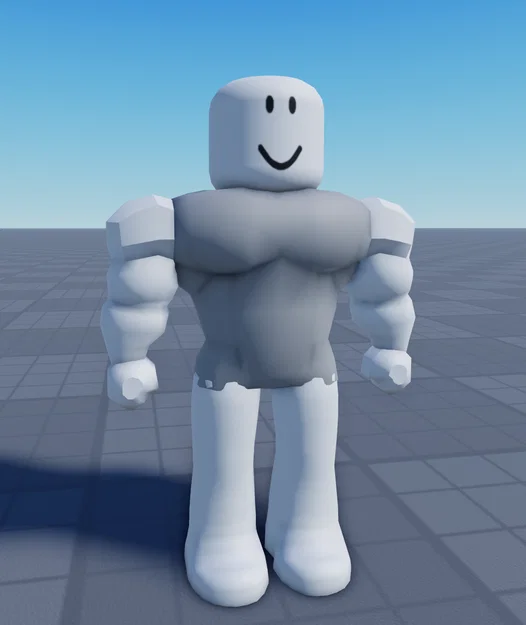 Nhân vật Roblox mạnh mẽ trống (Blank Strong Roblox Character) - Image 1