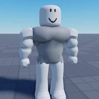 Nhân vật Roblox mạnh mẽ trống (Blank Strong Roblox Character)
