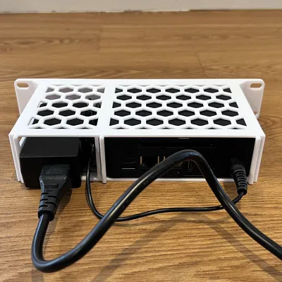 Ngàm gắn rack 10-inch cho Beelink EQ12 kèm PSU