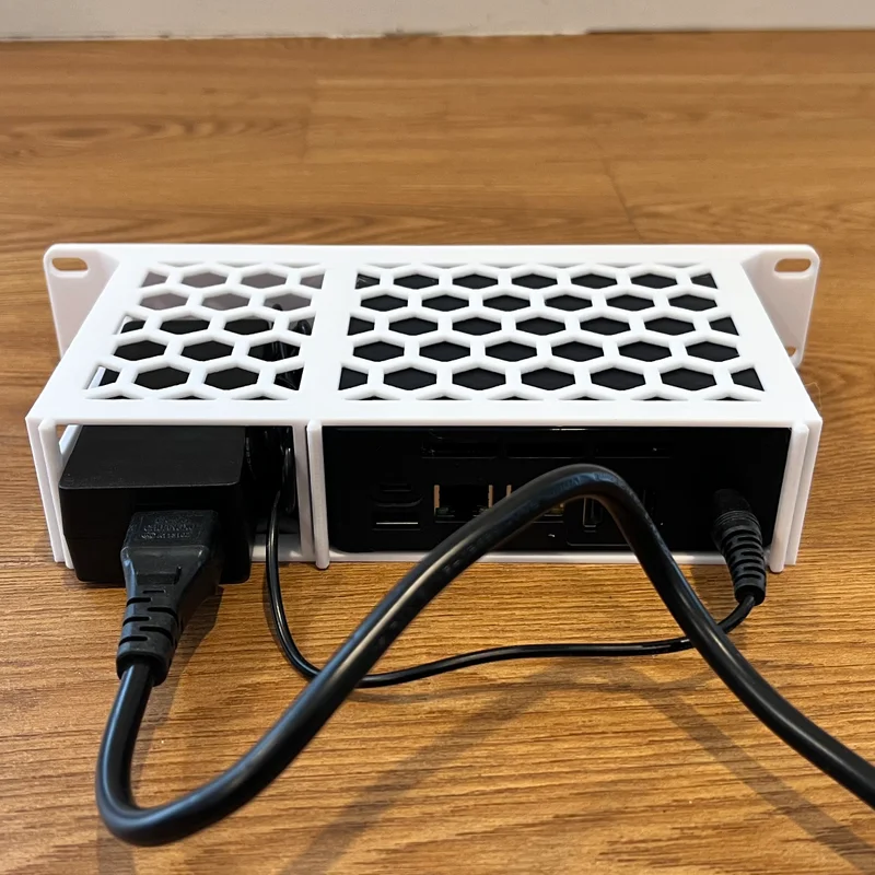 Ngàm gắn rack 10-inch cho Beelink EQ12 kèm PSU