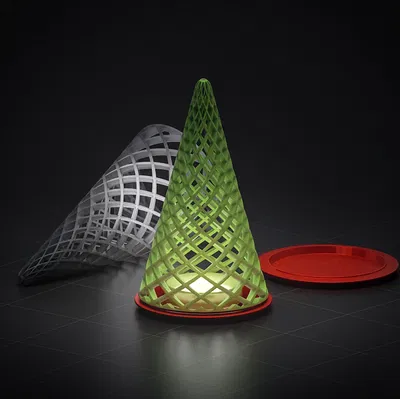 Đồ Trang Trí Cây Thông Noel Để Bàn 01a