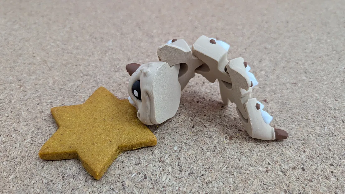 Cookie Dragon – Mô hình móc khóa rồng khớp nối (Articulated Keychain Figure) - Image 7