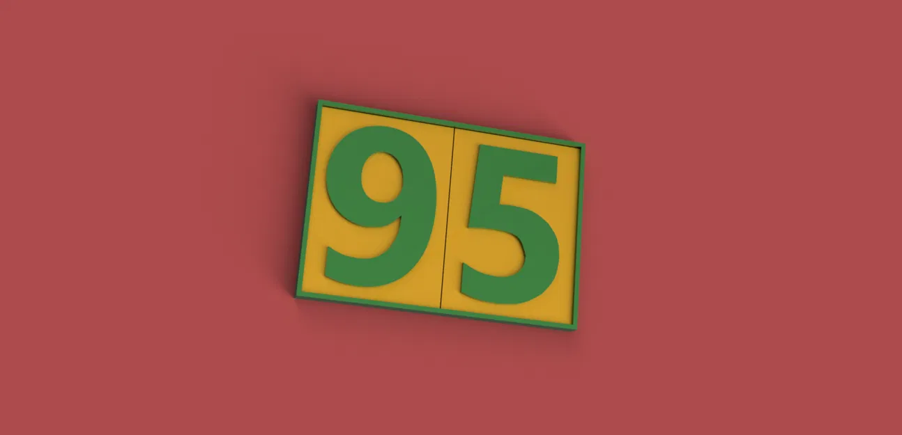 Bộ Số Bảng Số Nhà/Căn Hộ (House/Flat/Appartment Sign Number Set) - Image 2