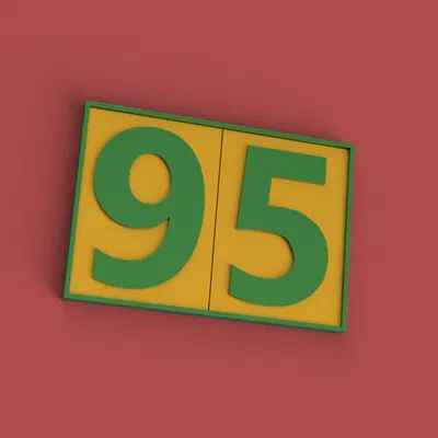 Bộ Số Bảng Số Nhà/Căn Hộ (House/Flat/Appartment Sign Number Set)