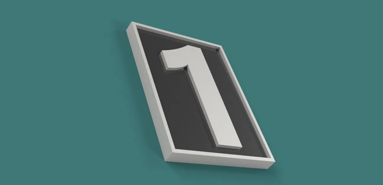 Bộ Số Bảng Số Nhà/Căn Hộ (House/Flat/Appartment Sign Number Set) - Image 3