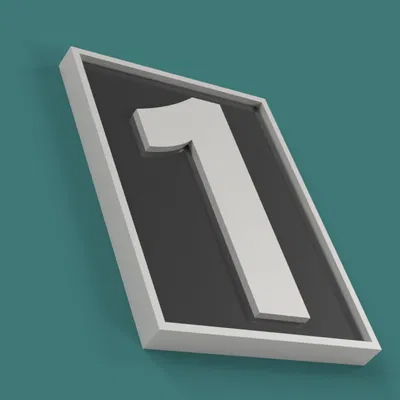 Bộ Số Bảng Số Nhà/Căn Hộ (House/Flat/Appartment Sign Number Set)