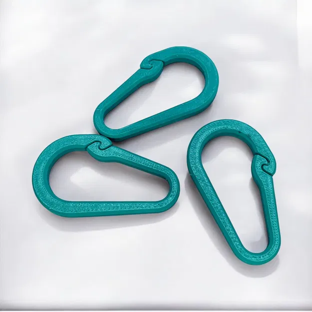 Móc Carabiner Nhựa Đa Dụng (Plastic Utility Carabiner) - Image 1