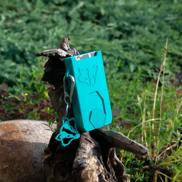 Mechanical Card & Coin Holder – Hộp đựng thẻ cơ khí kèm ngăn đựng xu - Image 5