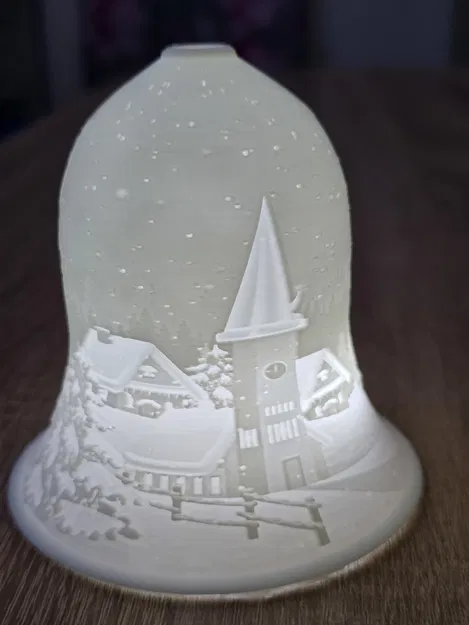 Chuông litophane Giáng Sinh - Image 2