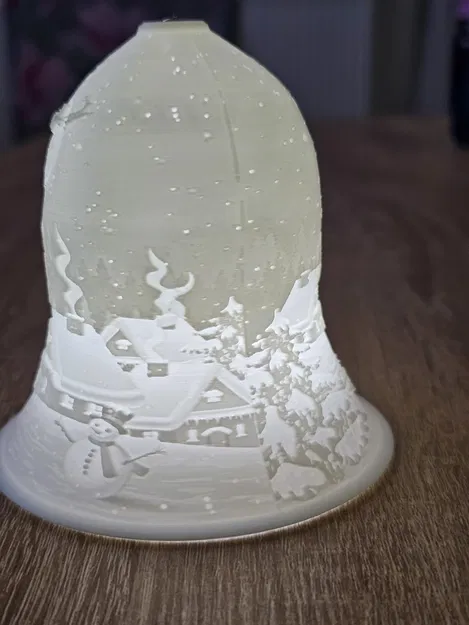 Chuông litophane Giáng Sinh - Image 4