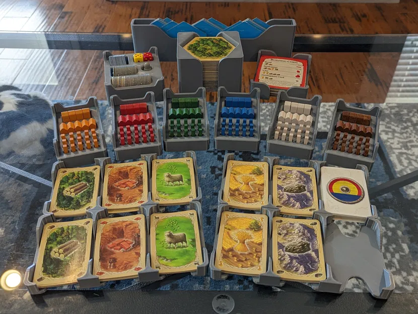 Insert cho Catan Base Game - Hỗ trợ mở rộng 5-6 người chơi - Image 1