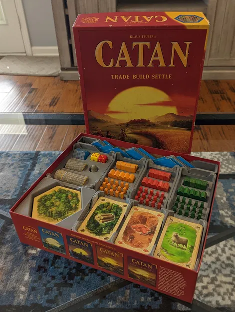 Insert cho Catan Base Game - Hỗ trợ mở rộng 5-6 người chơi - Image 2