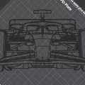 Tranh Treo Tường Đầu Xe F1 Ferrari SF-24 (2024) - Silhouette - Thumbnail 2