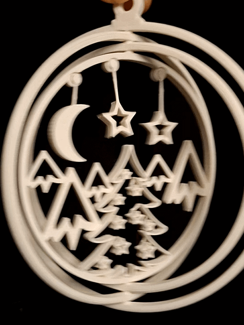 Mới: Swinging Stars Winterland – Ornament cây thông xoay (Bản 2025) - Thumbnail 1