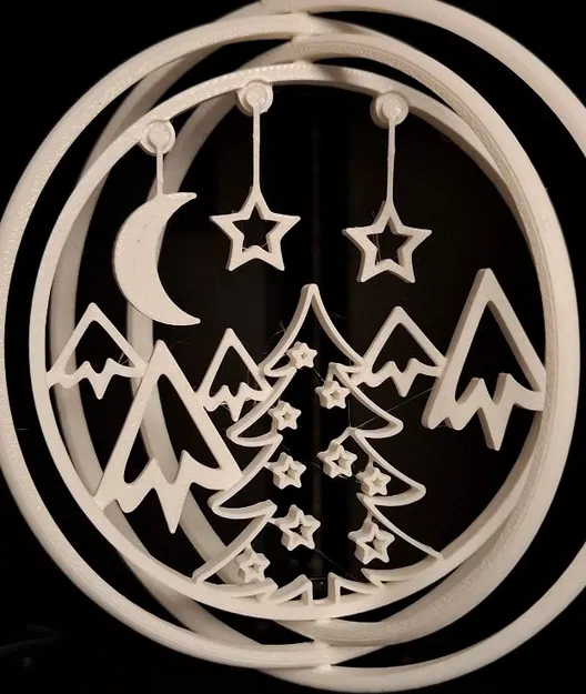 Mới: Swinging Stars Winterland – Ornament cây thông xoay (Bản 2025) - Image 2