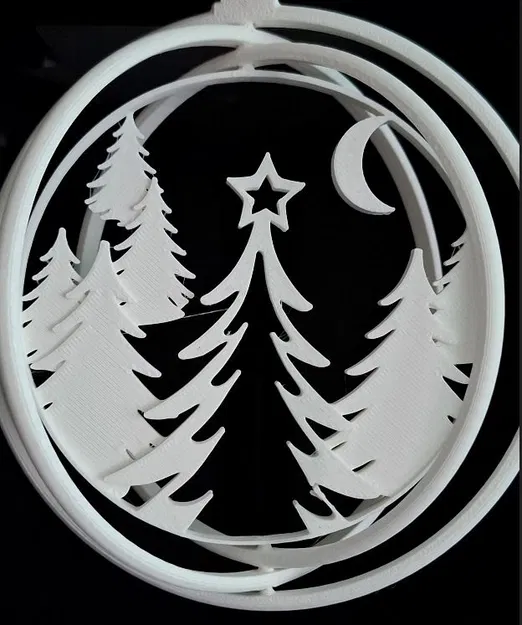 Mẫu Ornament Cây Thông Giáng Sinh Xoay Mới 2025 - Image 2