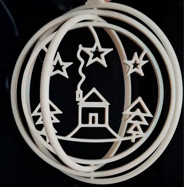 NEW Winterland Christmas Rotating Ornament 2 – bản 2025 - Image 1