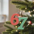 Quả châu Noel số 67 (67 bauble) - Thumbnail 1