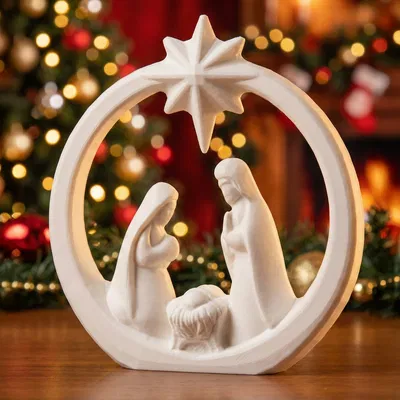 Divine Night – Tượng Điêu Khắc Giáng Sinh Hiện Đại