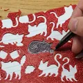 Cat Stencil – Thước stencil hình mèo - Thumbnail 1
